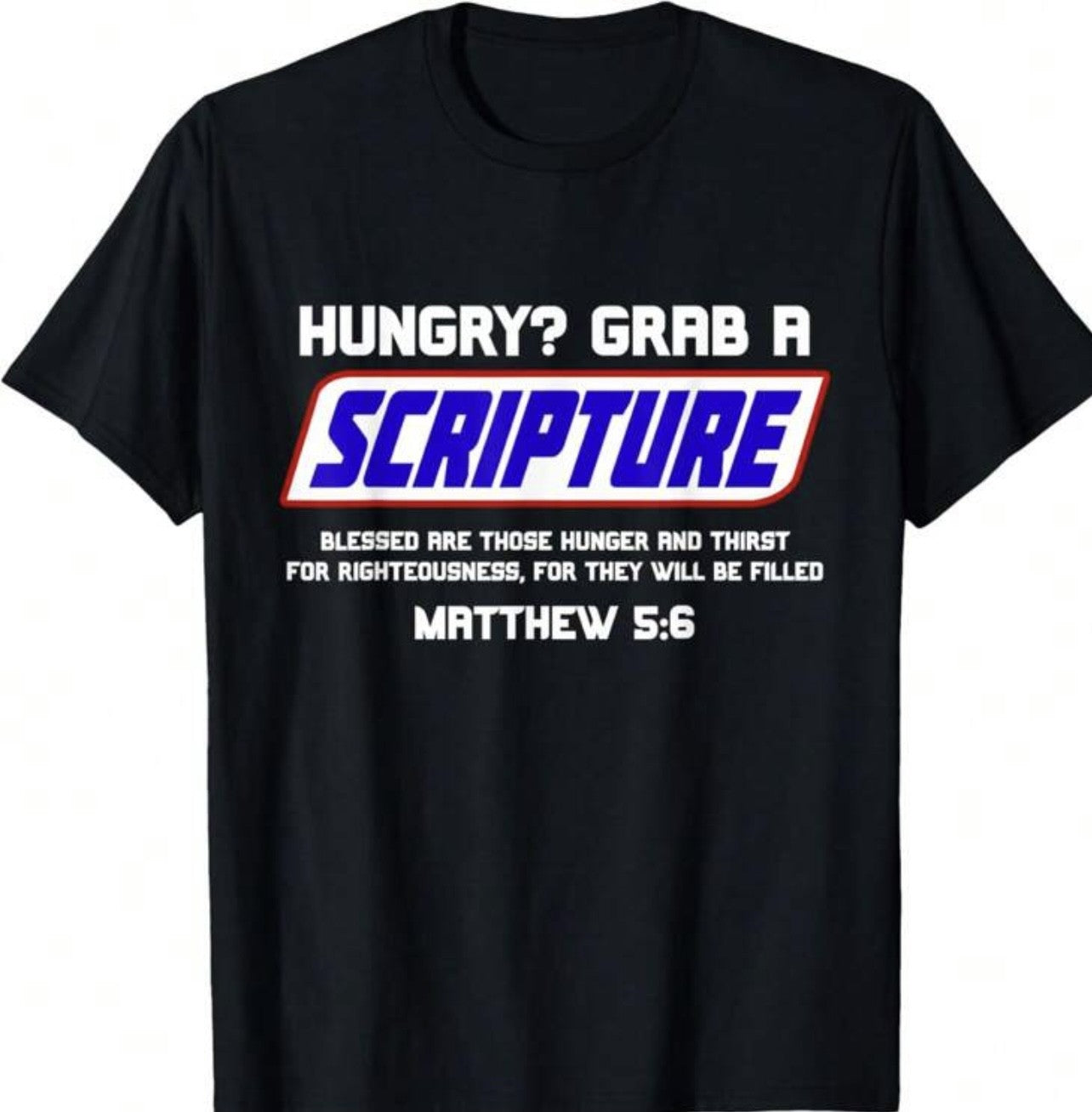 Hungry? Grab a scripture Mathew 5:6
